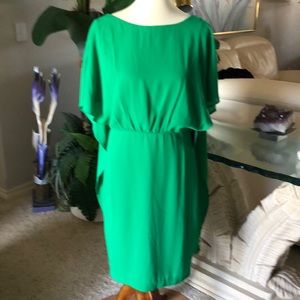 SZ 8 MELROSE DRESS GREEN.  NWT